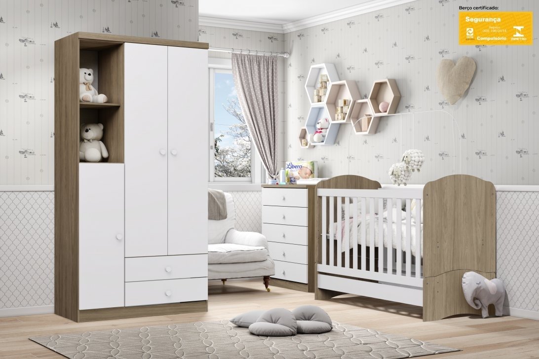 Quarto infantil modulado Rio Sono Decor